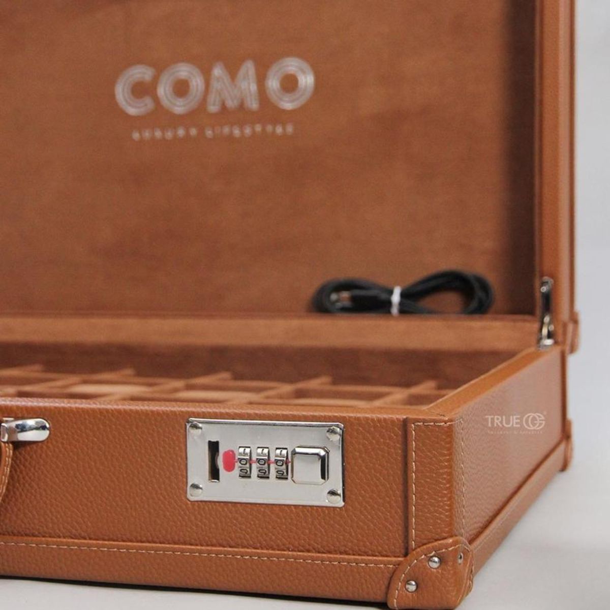 Como Watch Box Koper Jam Tangan Leather Mewah