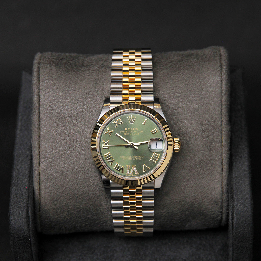 DateJust 31 Olive Dial Diamond VI 278273