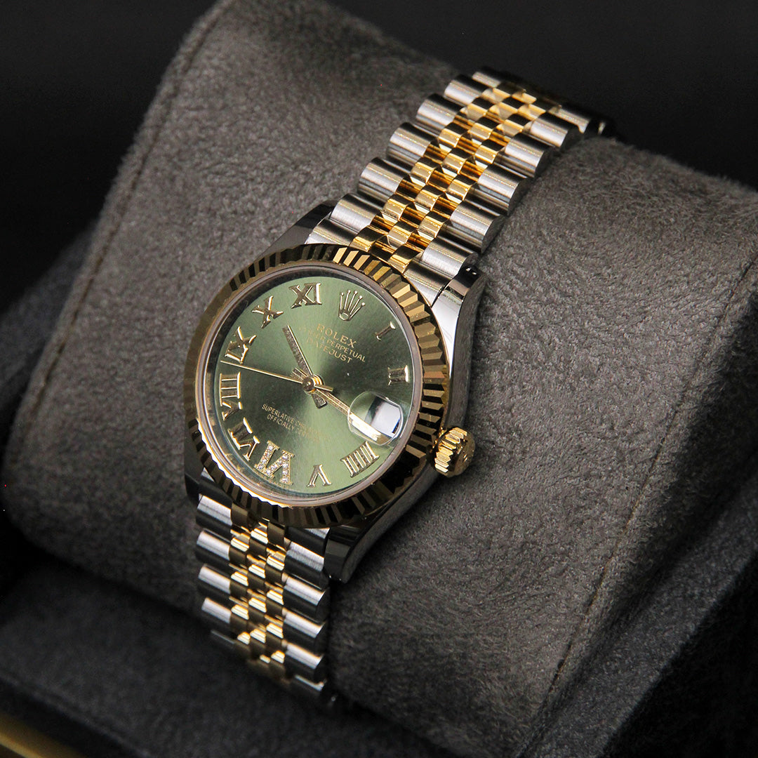 DateJust 31 Olive Dial Diamond VI 278273