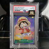 One Piece Card PSA 10 P-037 Monkey D Luffy Gen Con 2023 Foil Textured