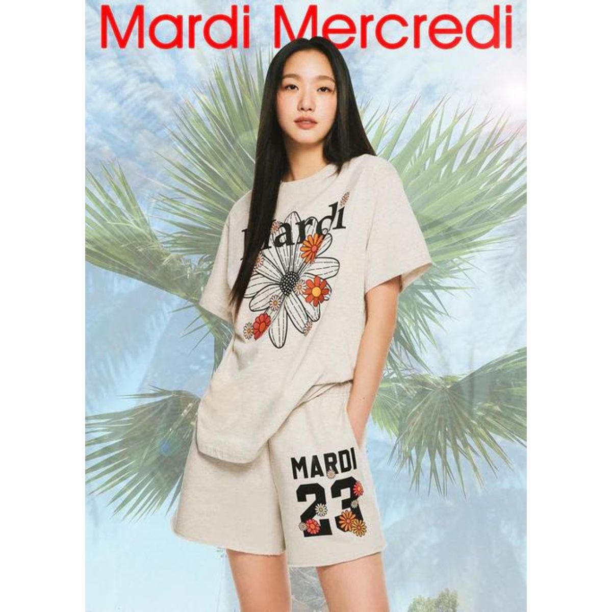 Mardi Mercredi Flowermardi Blossom T-shirt