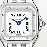 Cartier Panthere Mini Model Silver Dial Steel Strap