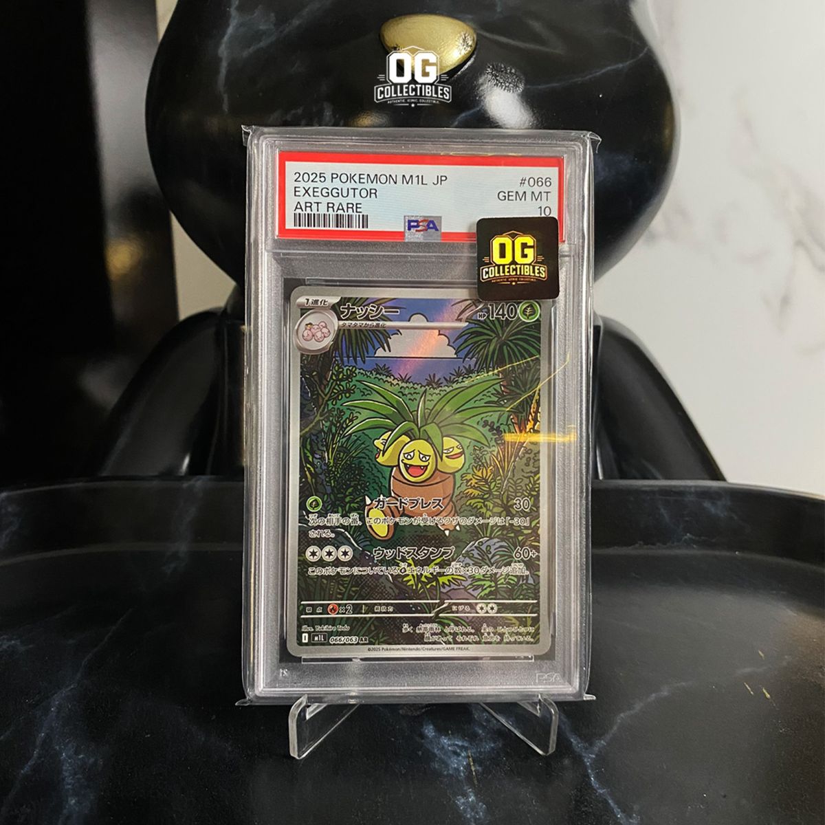 Pokemon TCG PSA 10 Exeggutor AR M1L 066/063 Expansion Pack Mega Brave