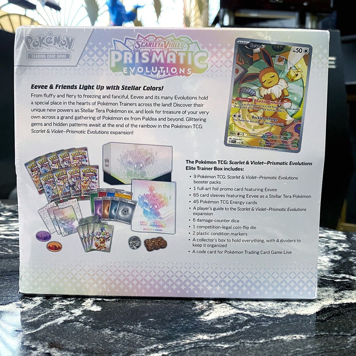 Pokemon TCG Prismatic Evolutions ETB English