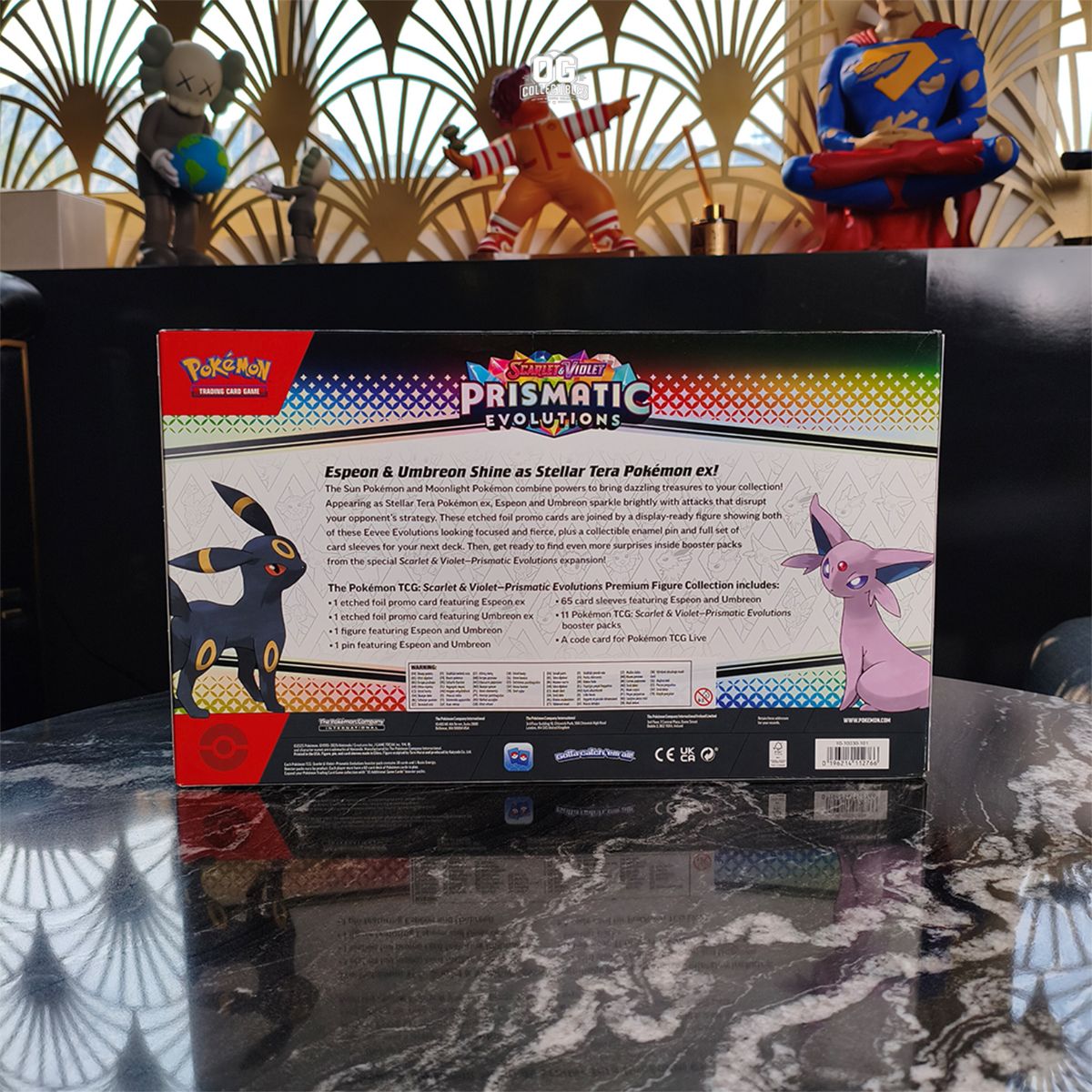 Pokemon TCG Scarlet & Violet Prismatic Evolutions Premium Figure Collection