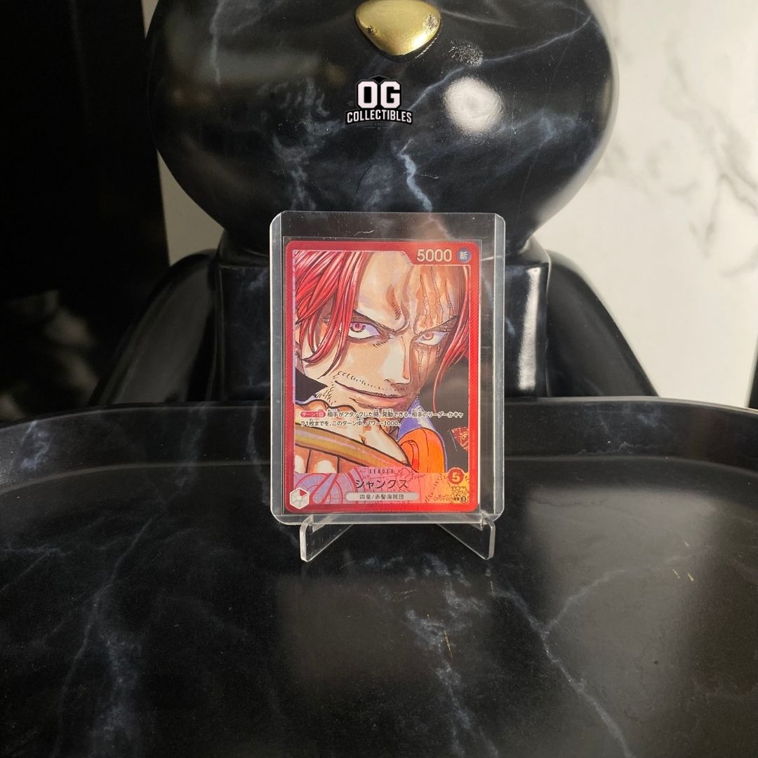 One Piece Card Game Shanks L-P OP09-001 Booster Pack Emperors In The New World