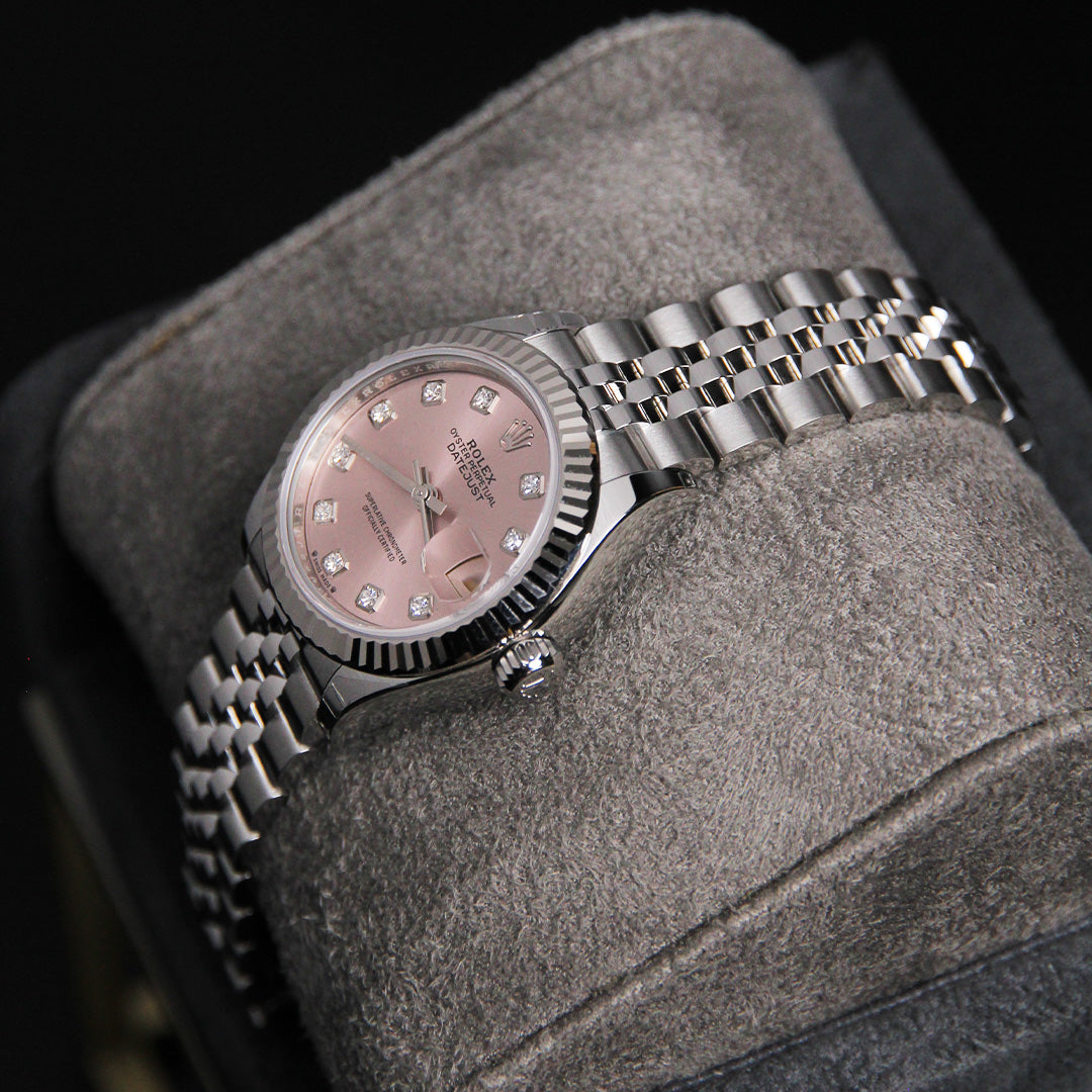 Date Just 28 Pink Diamond 10 Dial 279174G