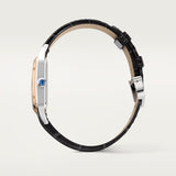 Cartier Santos Dumont Small Rosegold Croco Strap W2SA0038