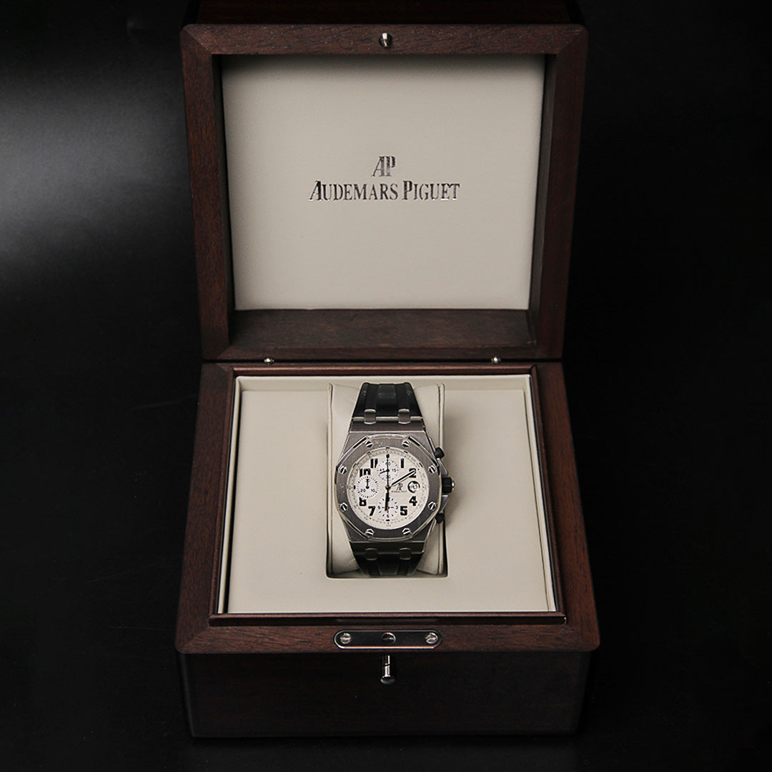 AP 42 ROOC Safari White Dial 26020ST.OO.D091CR.01.A