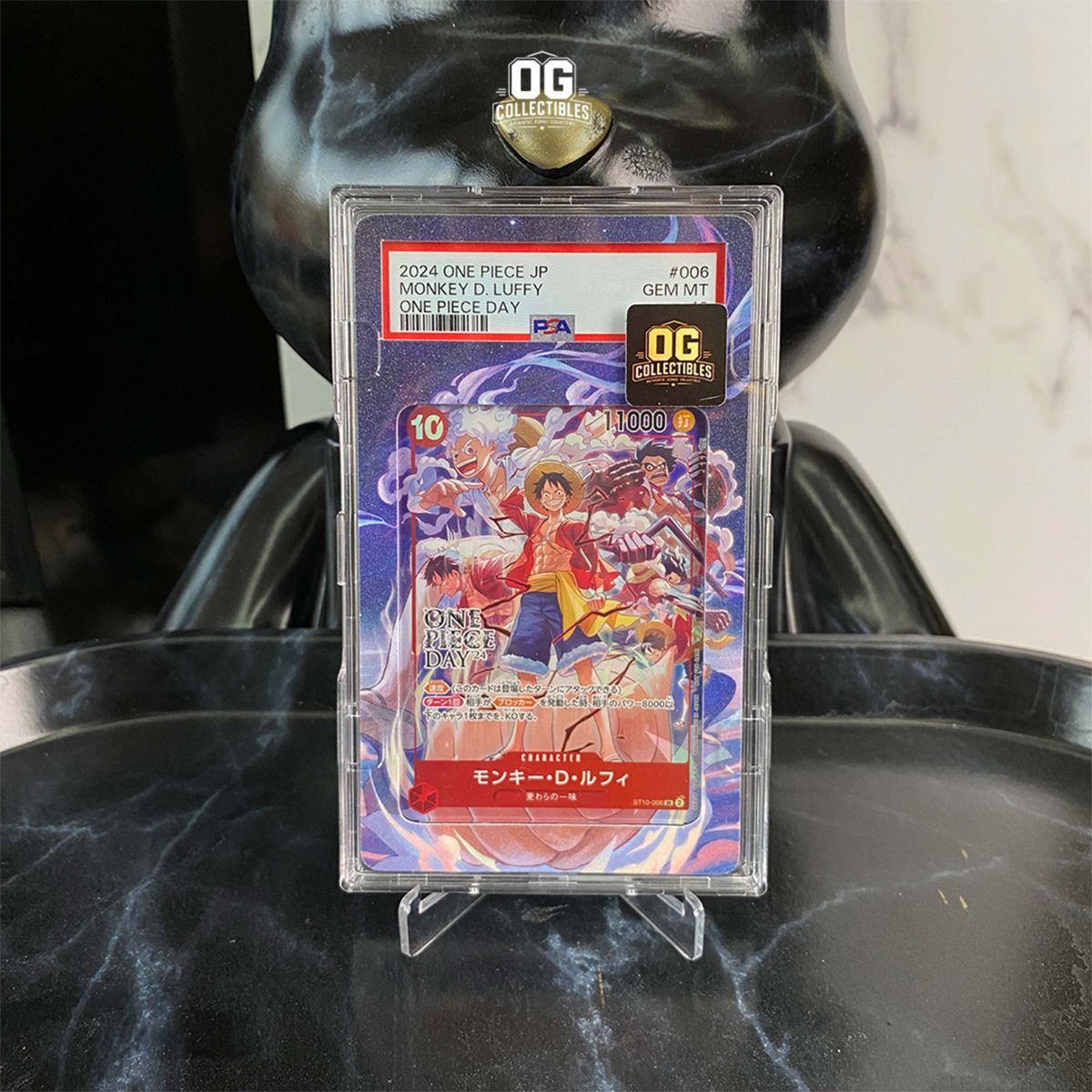 One Piece Card ST10-006 PSA10 Monkey D. Luffy One Piece Day 2024 TCG