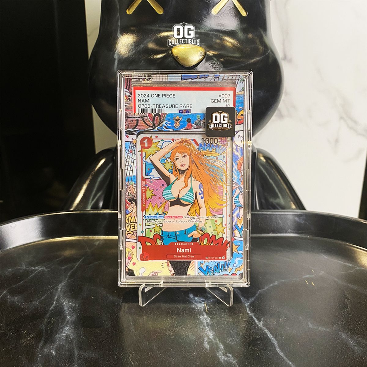 One Piece Card PSA 10 Nami C-TR ST01-007 Wings Of The Captain